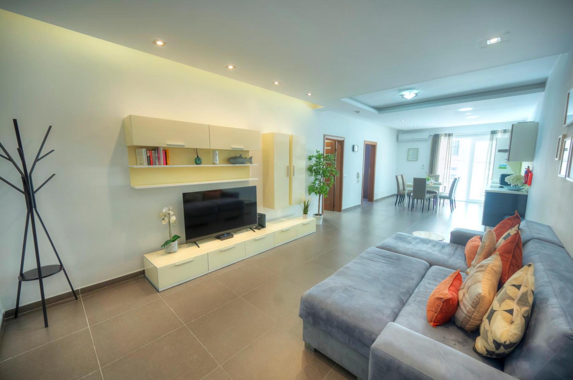 Bright & Large 2Bedrooms In Sliema Center Mpor1-1 Eksteriør billede