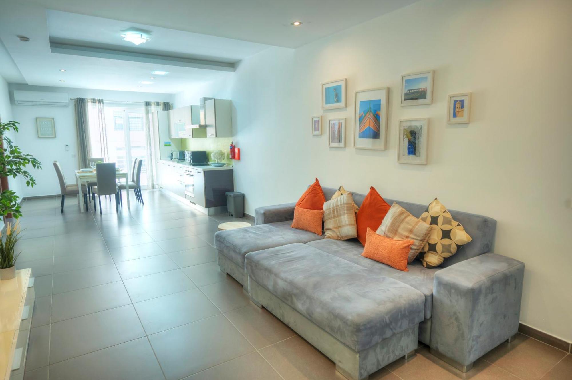 Bright & Large 2Bedrooms In Sliema Center Mpor1-1 Eksteriør billede